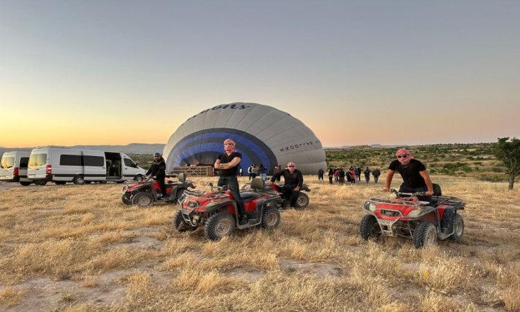 Cappadocia: Ürgüp Three Beauties Atv Tour 2 Hours At Sunrise