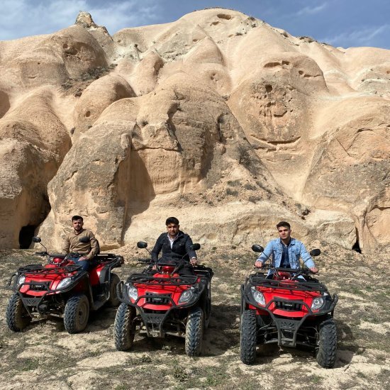 Cappadocia: Ürgüp Three Beauties Atv Tour 2 Hours At Sunset