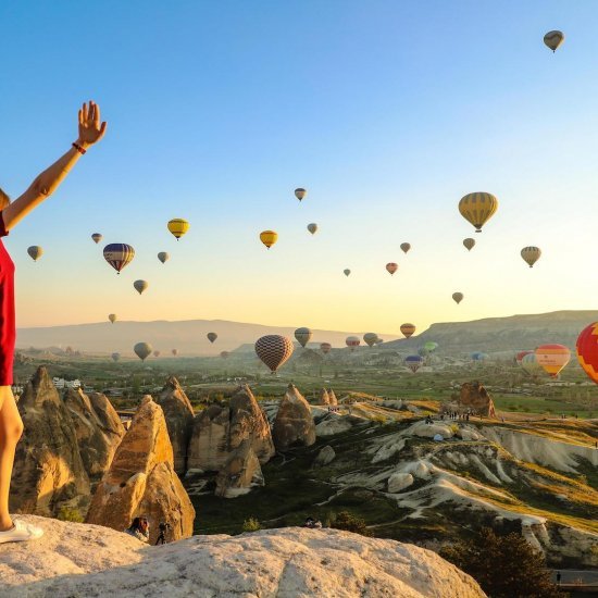 Cappadocia: Regular Hot Air Balloon Watching at Sunrise with Pickup