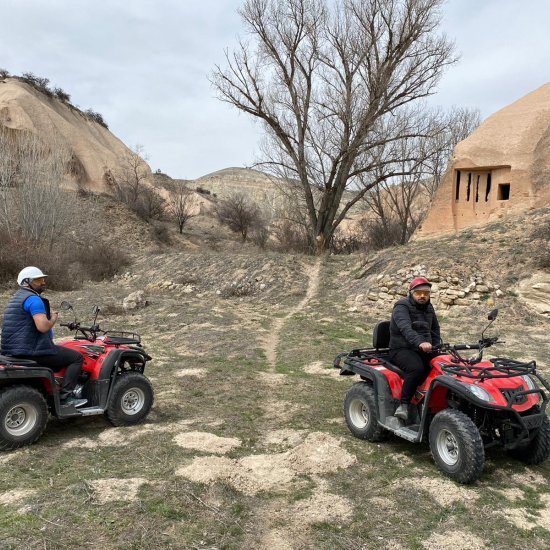 Cappadocia: Ürgüp Three Beauties Atv Tour 2 Hours At Sunset