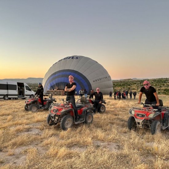 Cappadocia: Ürgüp Three Beauties Atv Tour 2 Hours At Sunrise