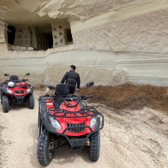 Cappadocia: Ürgüp Three Beauties Atv Tour 2 Hours At Sunset