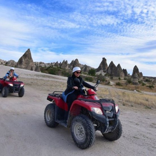 Cappadocia: Göreme Three Beauties Atv Tour 2 Hours At Sunset