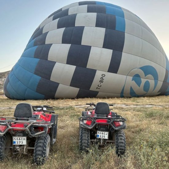 Cappadocia: Ürgüp Three Beauties Atv Tour 2 Hours At Sunrise