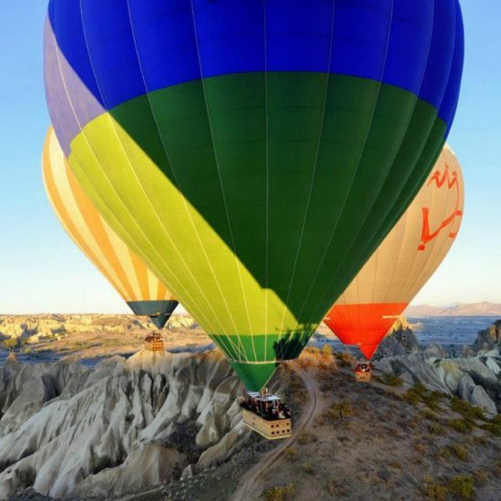 Göreme: Cappadocia Standart Hot Air Balloon Sunrise Flight