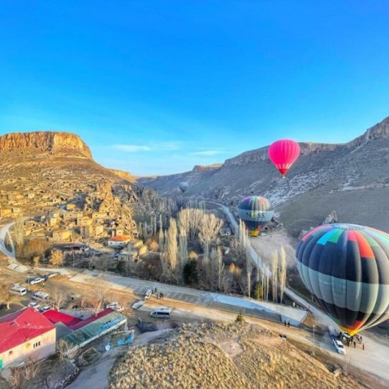 Cappadocia: Soganli Valley Hot Air Balloon Tour at Sunrise