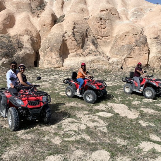 Cappadocia: Ürgüp Three Beauties Atv Tour 2 Hours At Sunset