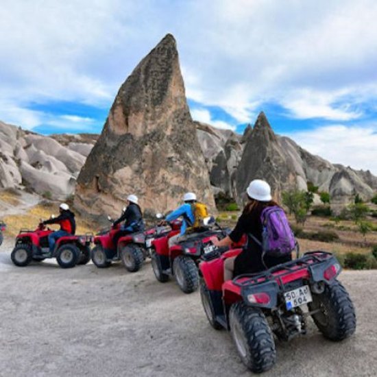 Cappadocia: Göreme Three Beauties Atv Tour 2 Hours At Sunset